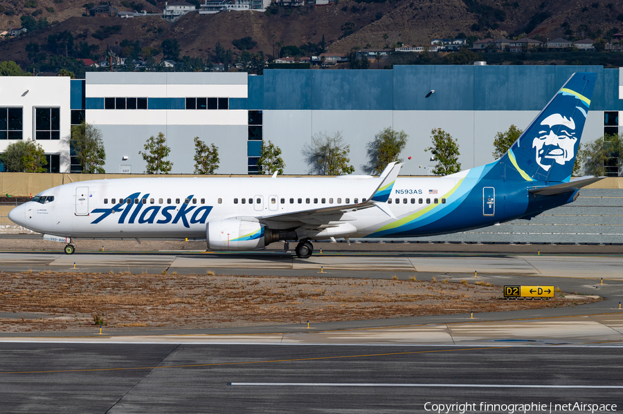 Alaska Airlines Boeing 737-890 (N593AS) | Photo 663393