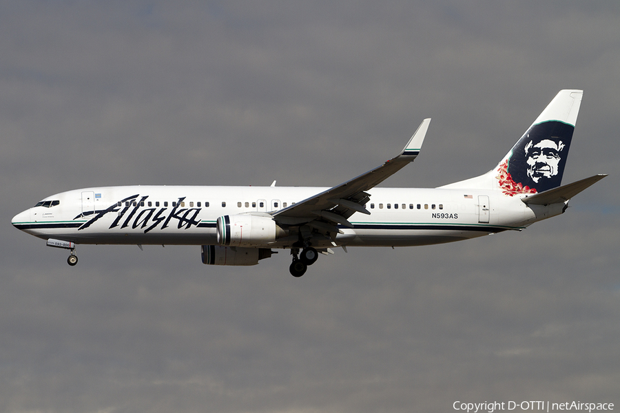 Alaska Airlines Boeing 737-890 (N593AS) | Photo 469694