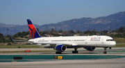 Delta Air Lines Boeing 757-351 (N593NW) at  Los Angeles - International, United States