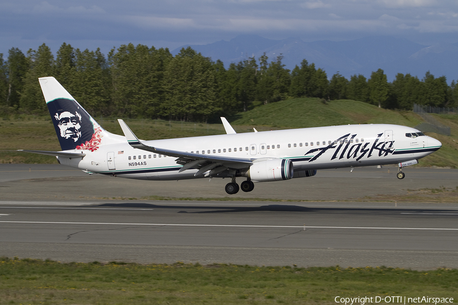 Alaska Airlines Boeing 737-890 (N594AS) | Photo 362974