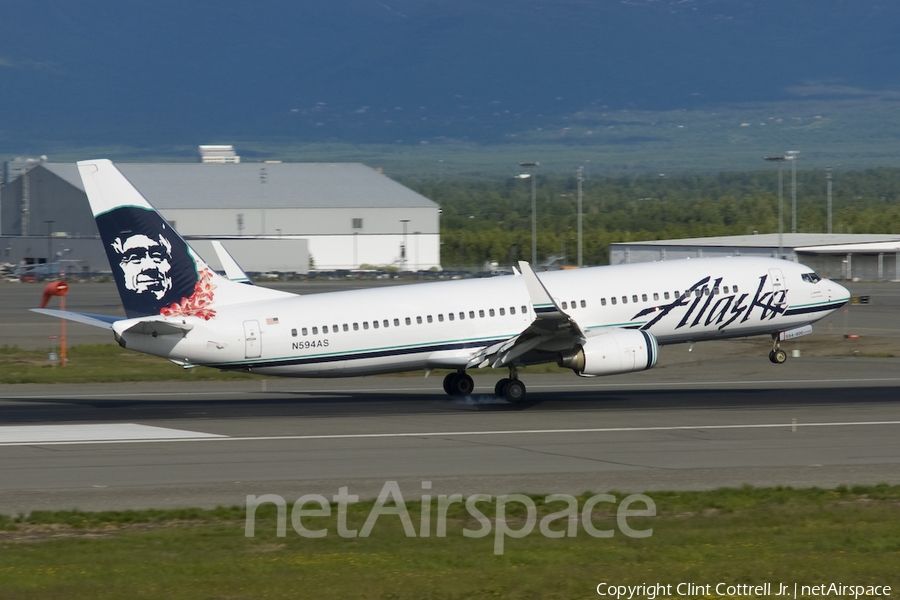Alaska Airlines Boeing 737-890 (N594AS) | Photo 40862