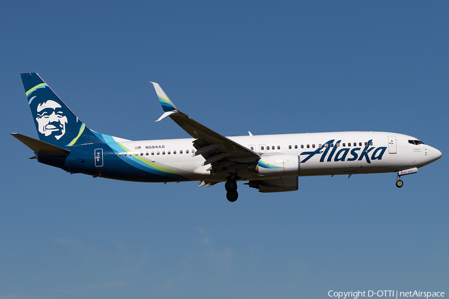 Alaska Airlines Boeing 737-890 (N594AS) | Photo 181823