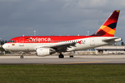 Avianca Airbus A318-111 (N594EL) at  Miami - International, United States