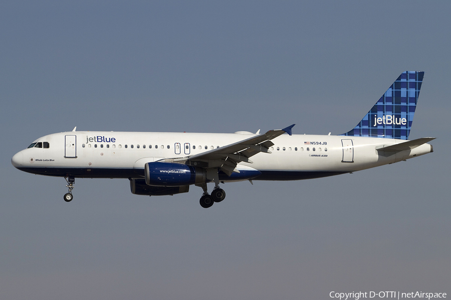 JetBlue Airways Airbus A320-232 (N594JB) | Photo 340943
