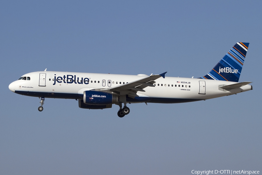 JetBlue Airways Airbus A320-232 (N594JB) | Photo 424475