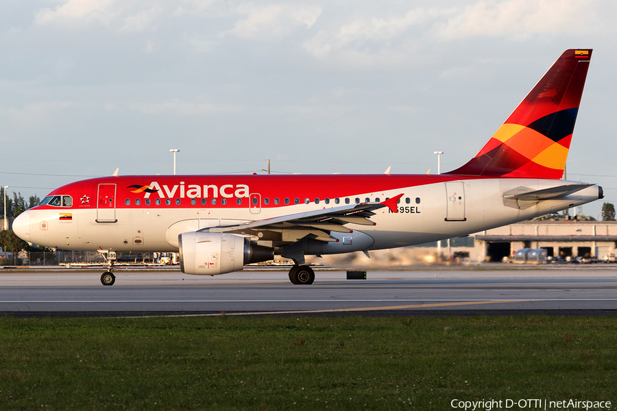 Avianca Airbus A318-111 (N595EL) | Photo 138066
