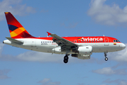 Avianca Airbus A318-111 (N595EL) at  Miami - International, United States