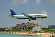 JetBlue Airways Airbus A320-232 (N595JB) at  Philipsburg - Princess Juliana International, Netherland Antilles