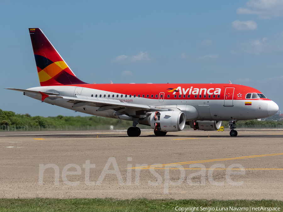 Avianca Airbus A318-111 (N596EL) | Photo 329984
