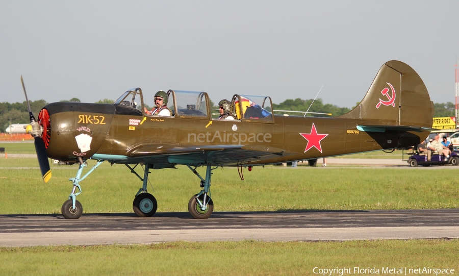 (Private) Yakovlev Yak-52 (N5979X) | Photo 355091
