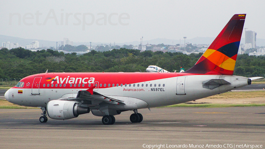 Avianca Airbus A318-111 (N597EL) | Photo 364658