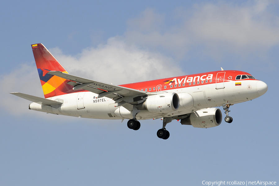 Avianca Airbus A318-111 (N597EL) | Photo 24774