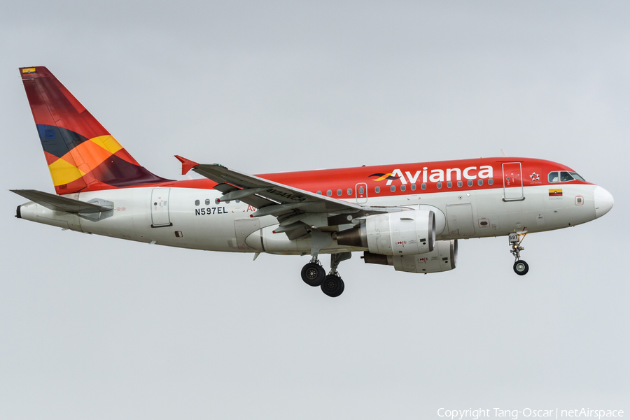 Avianca Airbus A318-111 (N597EL) | Photo 295790