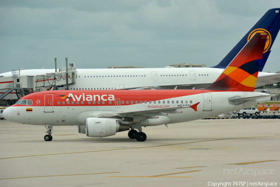 Avianca Airbus A318-111 (N597EL) | Photo 76819