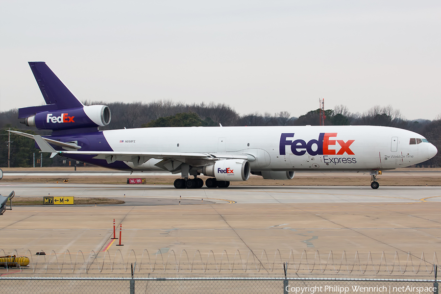 FedEx McDonnell Douglas MD-11F (N598FE) | Photo 237503