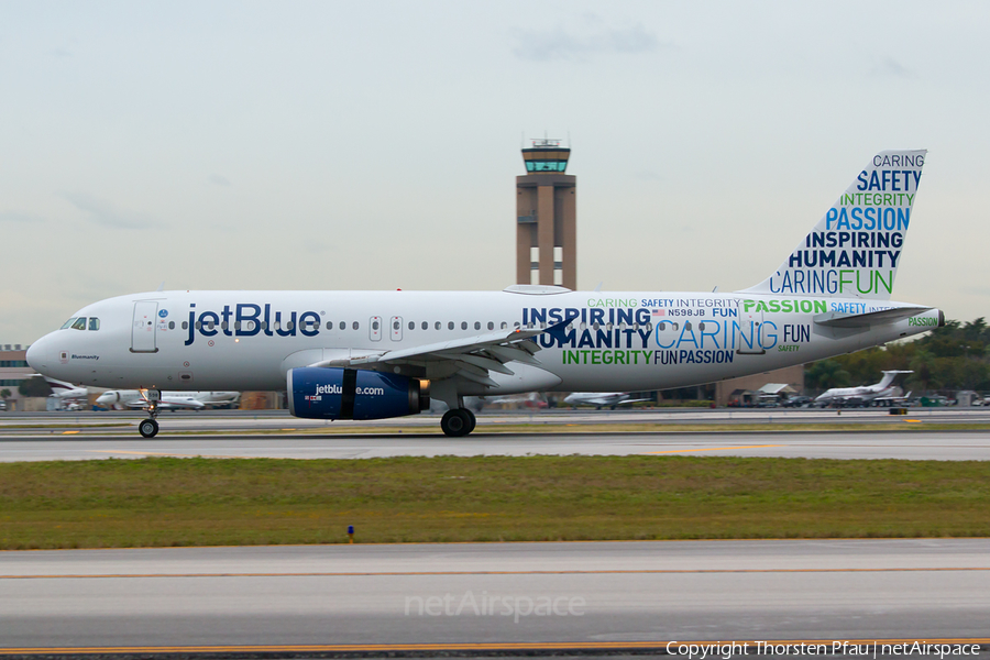 JetBlue Airways Airbus A320-232 (N598JB) | Photo 96142