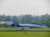 Journey Aviation Gulfstream G-V (N599TR) at  Palembang - Sultan Mahmud Badaruddin II International, Indonesia