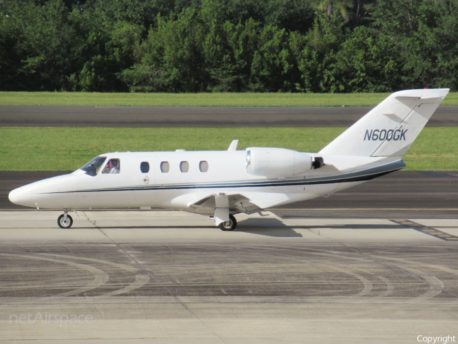 (Private) Cessna 525 CitationJet (N600GK) | Photo 539064