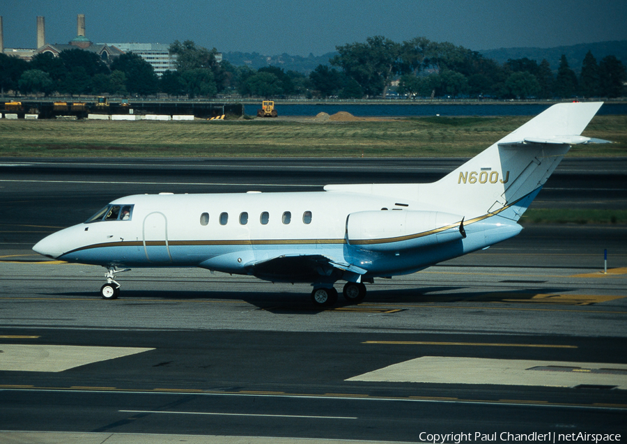 (Private) BAe Systems BAe 125-800B (N600J) | Photo 87942