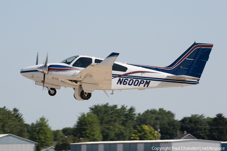 (Private) Beech Baron 95-B55 (T-42A) (N600PM) | Photo 271156