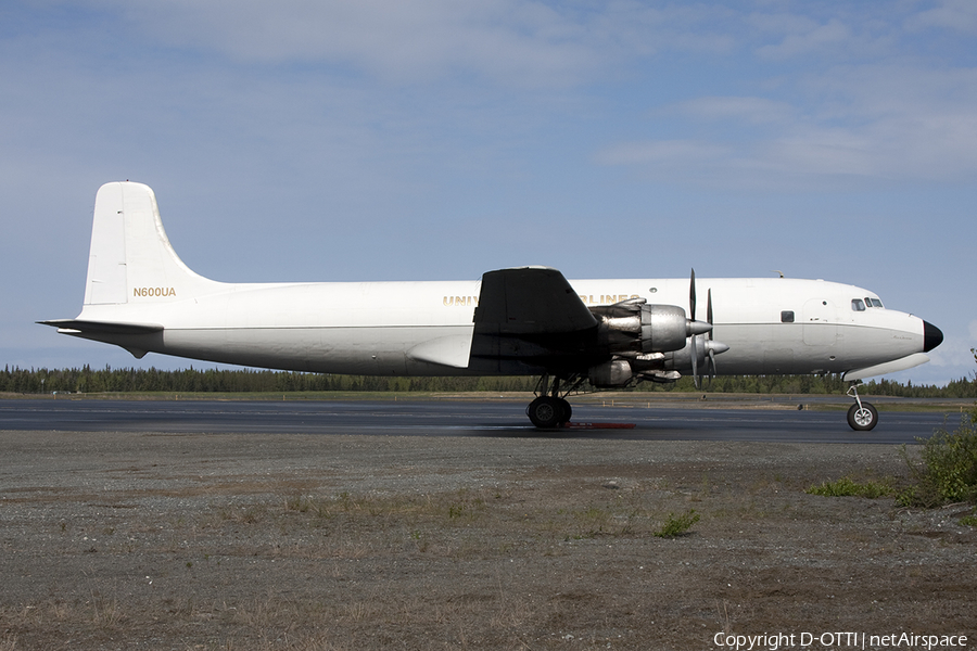 Universal Airlines (USA) Douglas DC-6BF (N600UA) | Photo 360197