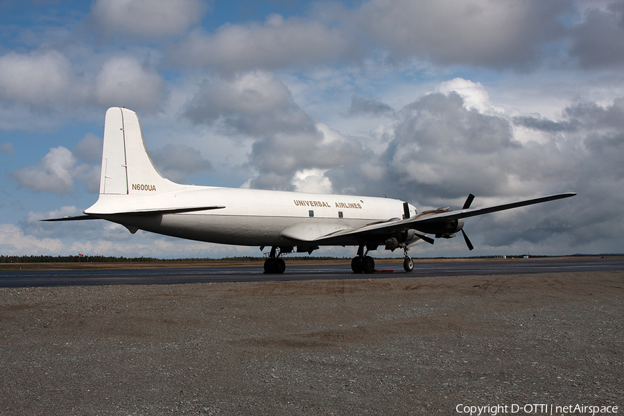 Universal Airlines (USA) Douglas DC-6BF (N600UA) | Photo 360202
