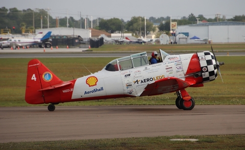 Aeroshell Aerobatic Team North American AT-6C Texan (N601JF) at  Lakeland - Regional, United States