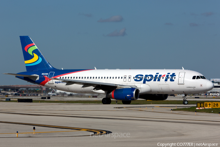 Spirit Airlines Airbus A320-232 (N601NK) | Photo 40475
