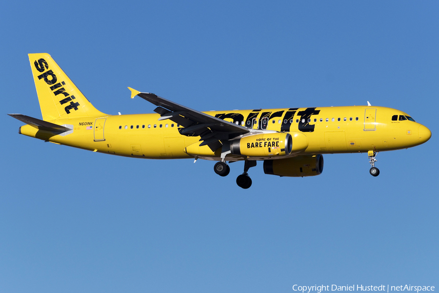 Spirit Airlines Airbus A320-232 (N601NK) | Photo 477739