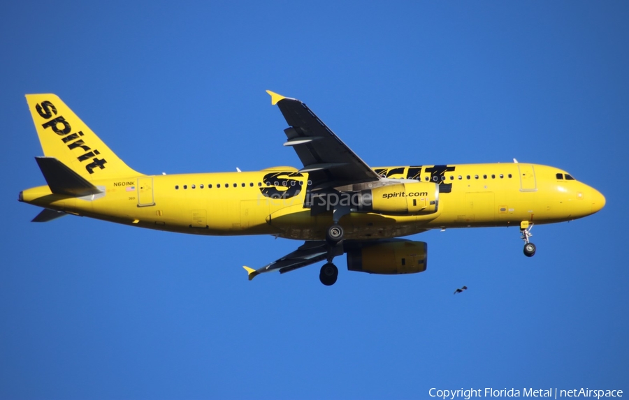 Spirit Airlines Airbus A320-232 (N601NK) | Photo 668474