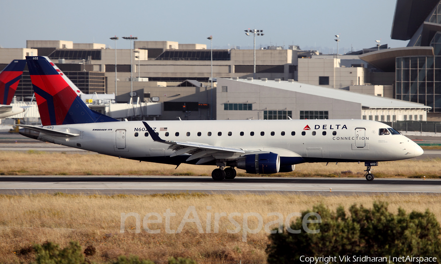 Delta Connection (Compass Airlines) Embraer ERJ-175LR (ERJ-170-200LR) (N602CZ) | Photo 164020
