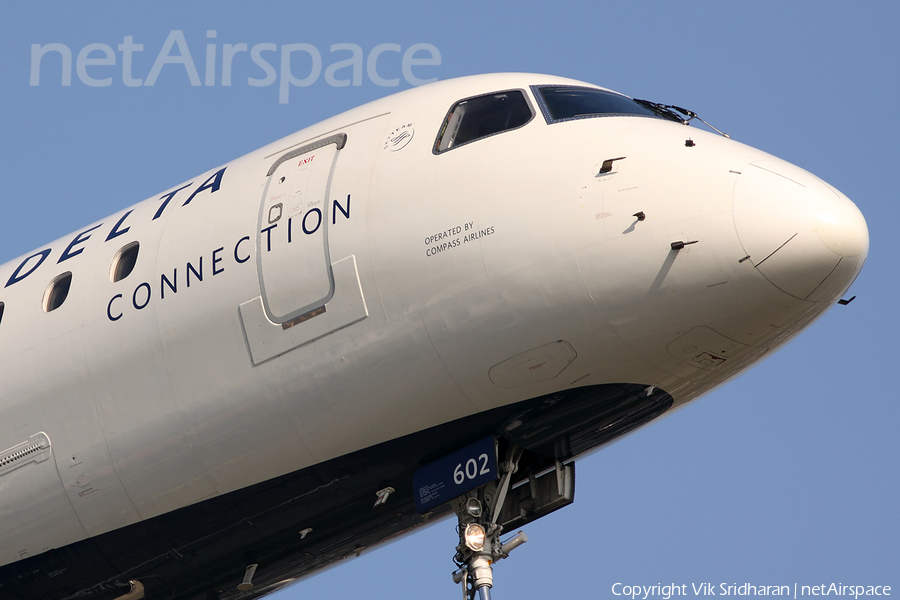 Delta Connection (Compass Airlines) Embraer ERJ-175LR (ERJ-170-200LR) (N602CZ) | Photo 50972