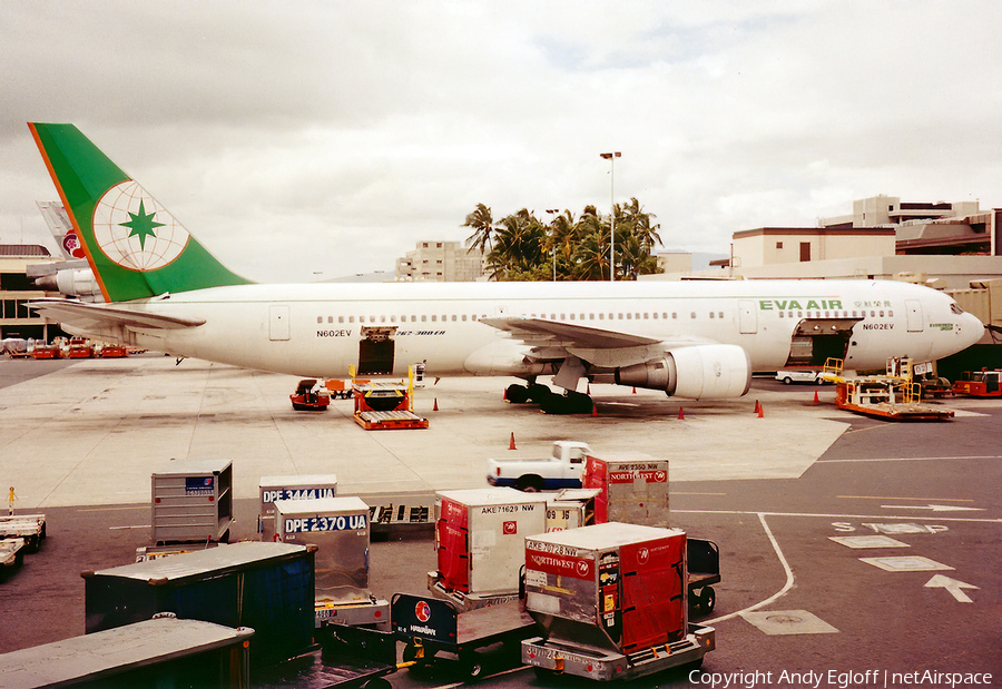 EVA Air Boeing 767-3T7(ER) (N602EV) | Photo 382479