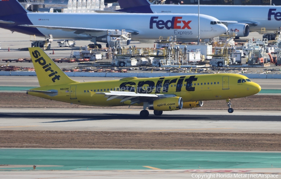 Spirit Airlines Airbus A320-232 (N602NK) | Photo 668476