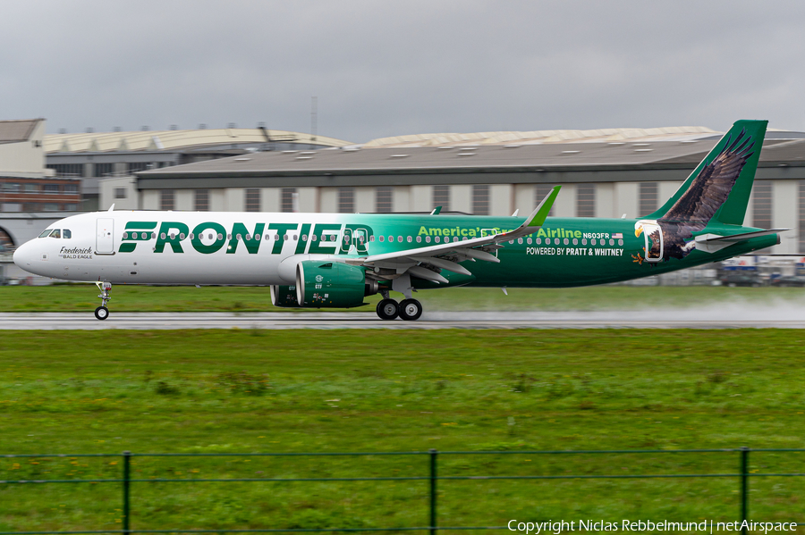 Frontier Airlines Airbus A321-271NX (N603FR) | Photo 528875