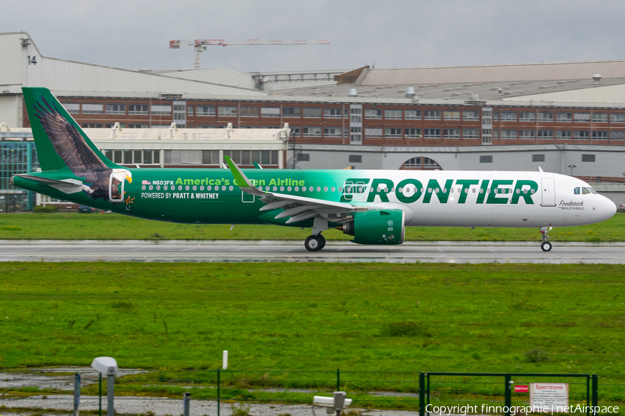 Frontier Airlines Airbus A321-271NX (N603FR) | Photo 531473
