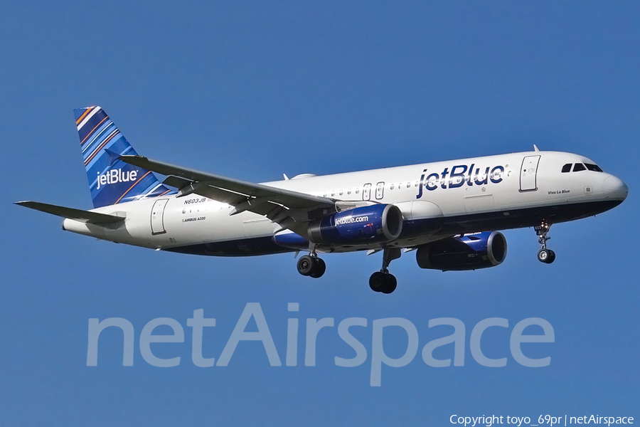 JetBlue Airways Airbus A320-232 (N603JB) | Photo 68363