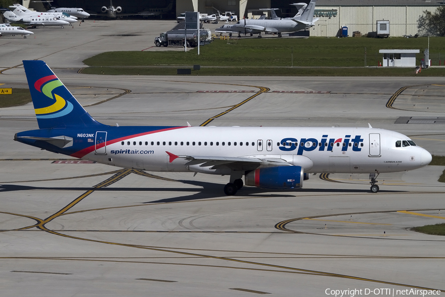 Spirit Airlines Airbus A320-232 (N603NK) | Photo 429933