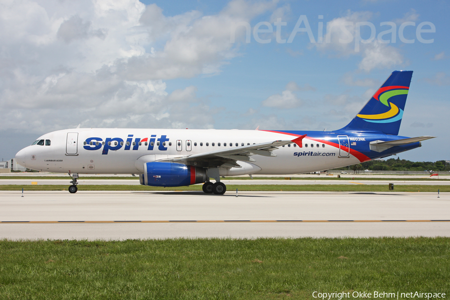 Spirit Airlines Airbus A320-232 (N603NK) | Photo 71518