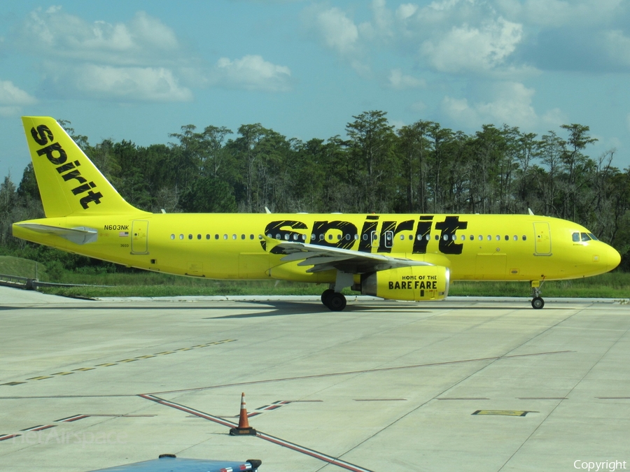 Spirit Airlines Airbus A320-232 (N603NK) | Photo 406029