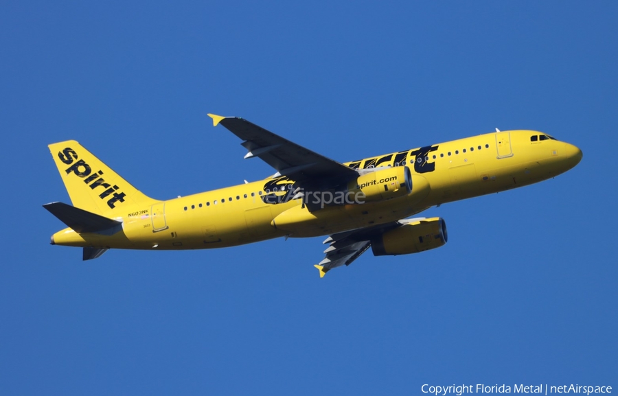 Spirit Airlines Airbus A320-232 (N603NK) | Photo 668482