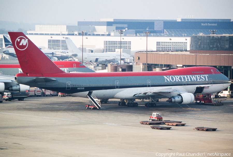 Northwest Airlines Boeing 747-151 (N603US) | Photo 72645