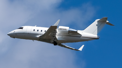 (Private) Bombardier CL-600-2B16 Challenger 604 (N604AU) at  Denpasar/Bali - Ngurah Rai International, Indonesia