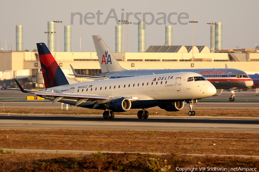 Delta Connection (Compass Airlines) Embraer ERJ-175LR (ERJ-170-200LR) (N604CZ) | Photo 57973