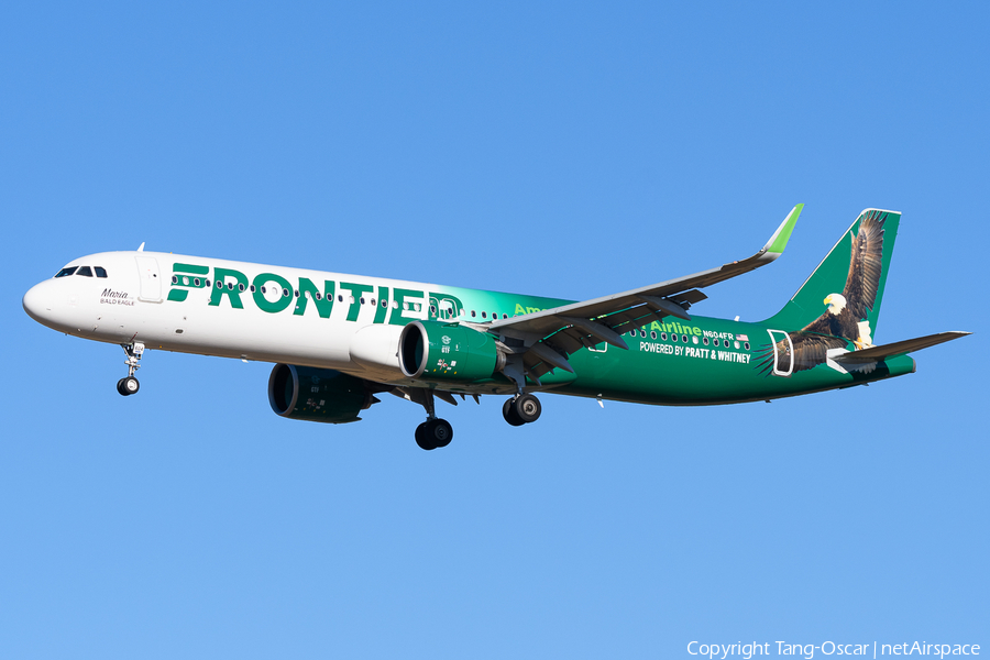 Frontier Airlines Airbus A321-251NX (N604FR) | Photo 549329