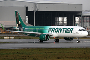 Frontier Airlines Airbus A321-251NX (N604FR) at  Hamburg - Finkenwerder, Germany