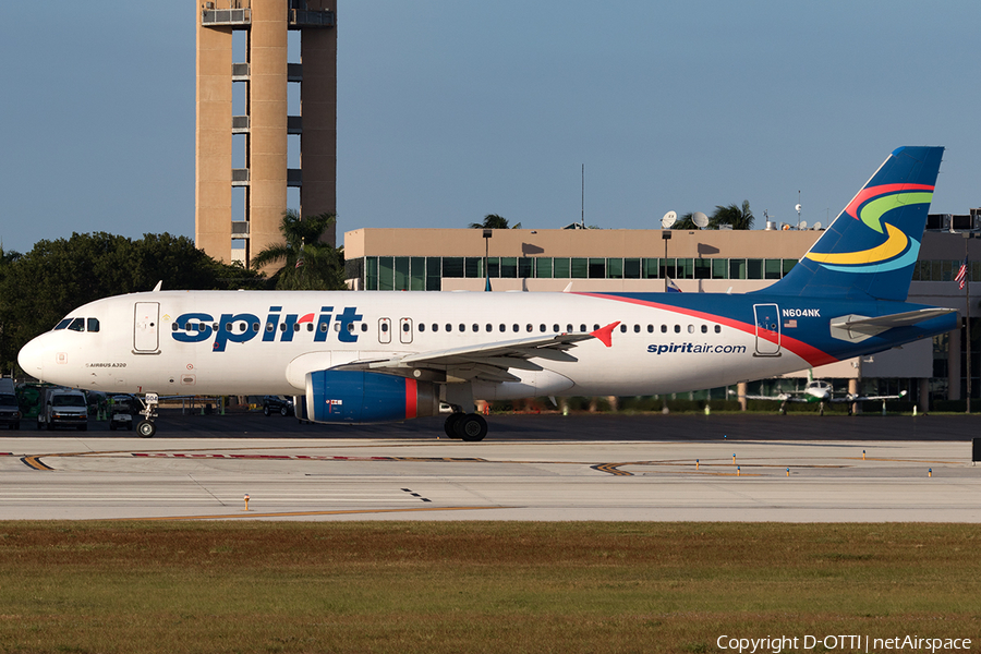 Spirit Airlines Airbus A320-232 (N604NK) | Photo 135767