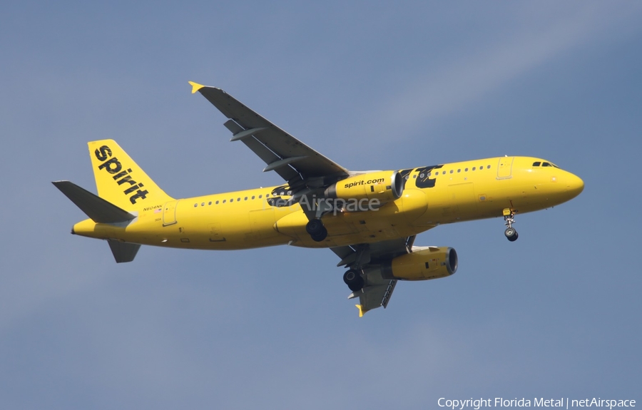 Spirit Airlines Airbus A320-232 (N604NK) | Photo 621429
