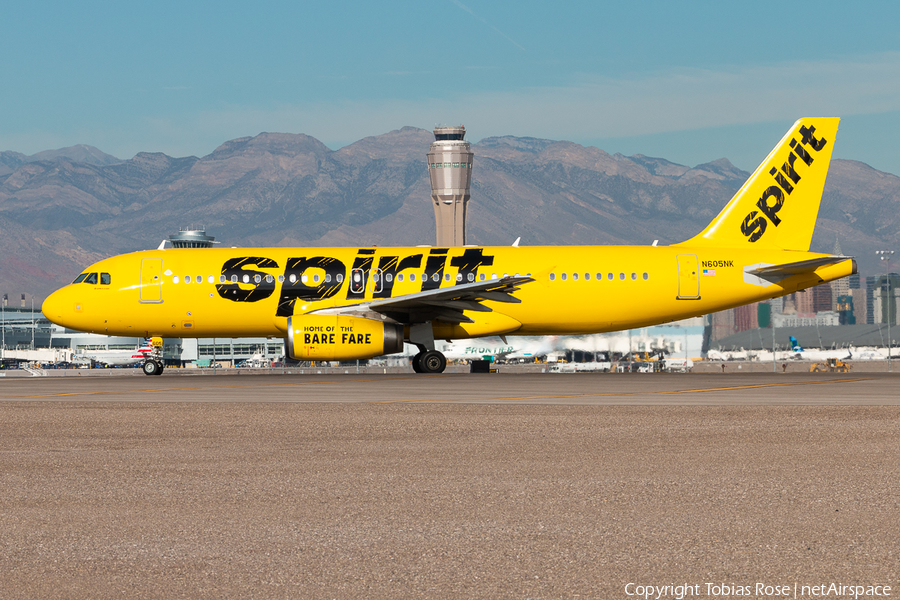 Spirit Airlines Airbus A320-232 (N605NK) | Photo 278233