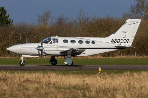 (Private) Cessna 421C Golden Eagle II (N605SR) at  Rendsburg - Schachtholm, Germany